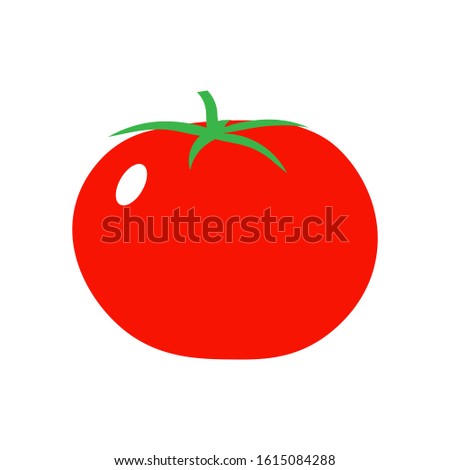 Tomato icon fresh vegetable concept vector illustration. EPS 10