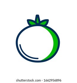 Tomatensymbol Obst und Gemüse