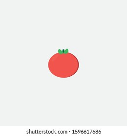 tomato icon graphic element Illustration template design