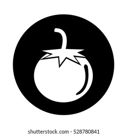 tomato icon illustration design