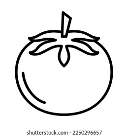 Icono De Tomate Diseño Modelo Vector Plantilla Señal De Ilustración Y Píxeles De Símbolo Perfecto