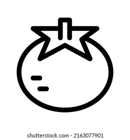 tomato icon or logo isolated sign symbol vector illustration - high quality black style vector icons
