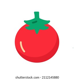 tomato icon logo vector flat style