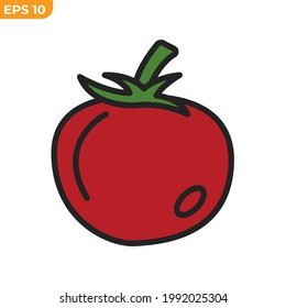 tomato icon symbol template for graphic and web design collection logo vector illustration