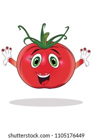 Tomato icon Vector illustration