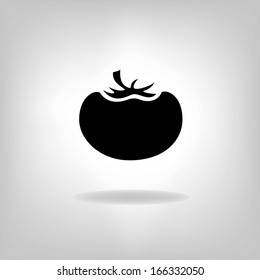 Tomato Icon Vector illustration