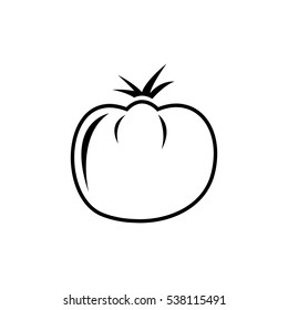 tomato Icon Vector Illustration