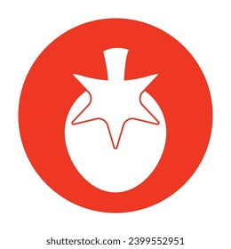 diseño de ilustración vectorial de iconos de tomate