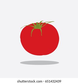 Tomato icon, vector illustration design. Vegetables collection.