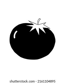tomato icon vector illustration logo template