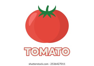 Icono de tomate. Conjunto de Vector de tomate cherry en estilo Line. Logotipo de vegetales aislados. Solución elegante para el App o el Sitio web