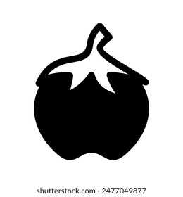 Tomato Icon Vector Symbol Design Illustration