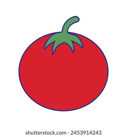 Tomato Illustration perfect to complement a cooking theme design