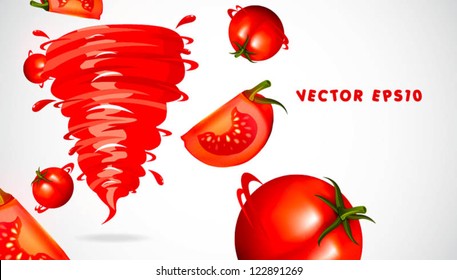 tomato with juicy twister