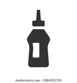 Tomato ketchup Icon, Vector Graphics