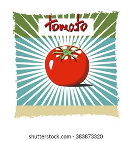 tomato , label , sticker , banner