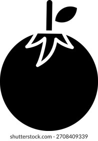 Tomatenlinie, Vektorsymbol, Design