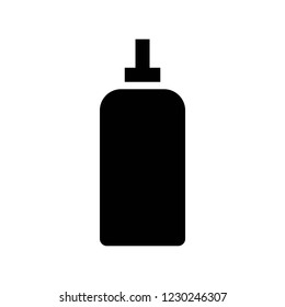 tomato liquid bottle processed food solid design icon.