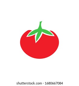Tomato logo template vector icon design