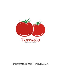 Tomato Logo Vector Icon Design 