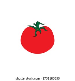 tomato logo vector illustration design