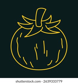 Tomato luxury trendy applicable design elegant abstract vector illustration artwork.eps