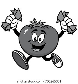 Tomato with Money Illustration