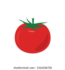 Tomato natural vegetable, Tomato flat icon