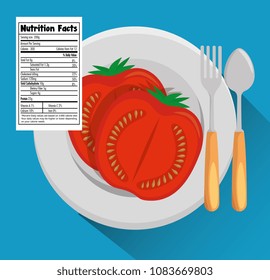 tomato with nutrition facts