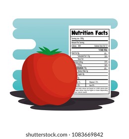 tomato with nutrition facts