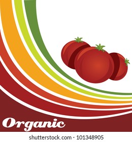 Tomato - Organic food background