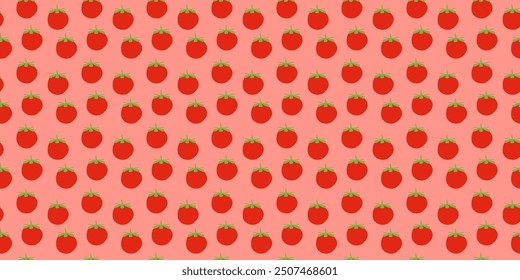 tomato pattern Background. flat illustration tomato background. seamless pattern tomato. tomato flat illustration background. 