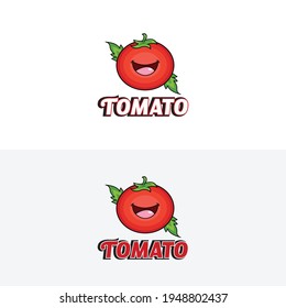 Ilustración del diseño del logotipo de la marca de la salsa de tomate 