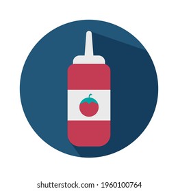Tomato Sauce Icon Art Vector Design
