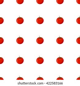 Tomato seamless pattern.