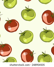 Tomato seamless texture