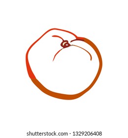 tomato sign sketch  design
