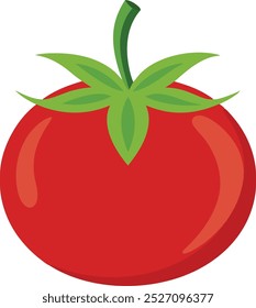 Ilustración de Arte vectorial de silueta de tomate