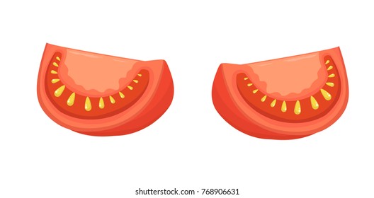 
tomato simple vector