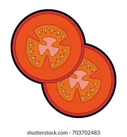 tomato slices icon