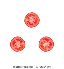 Tomato Slices Vector, Free Tomato Slices Vector, Free Vector, Free Tomato, Free Tomato Slices