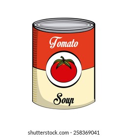 Tomato Soup Design, Vector Illustration Eps10 Graphic 