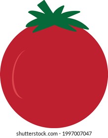 Vektorgrafik-Design von Tomaten