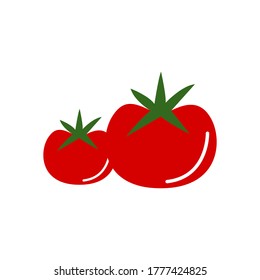 ilustración de plantilla de diseño de vector de tomate.elementos de diseño de logotipo de icono