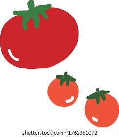 tomato vector flat  icon illustration