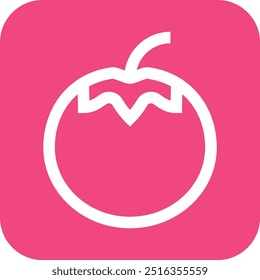 Tomato Vector Icon Design Illustration
