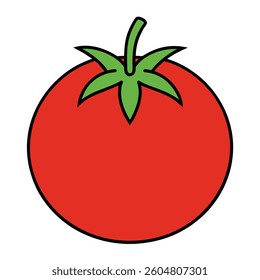 tomato vector icon, vegetables vector illustration 