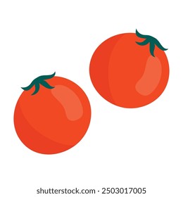Tomato Vegetable illustration Design on white background.