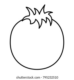 tomato vegetable nutrition food icon