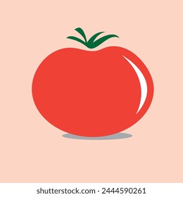 tomato vegetable vector design idea
